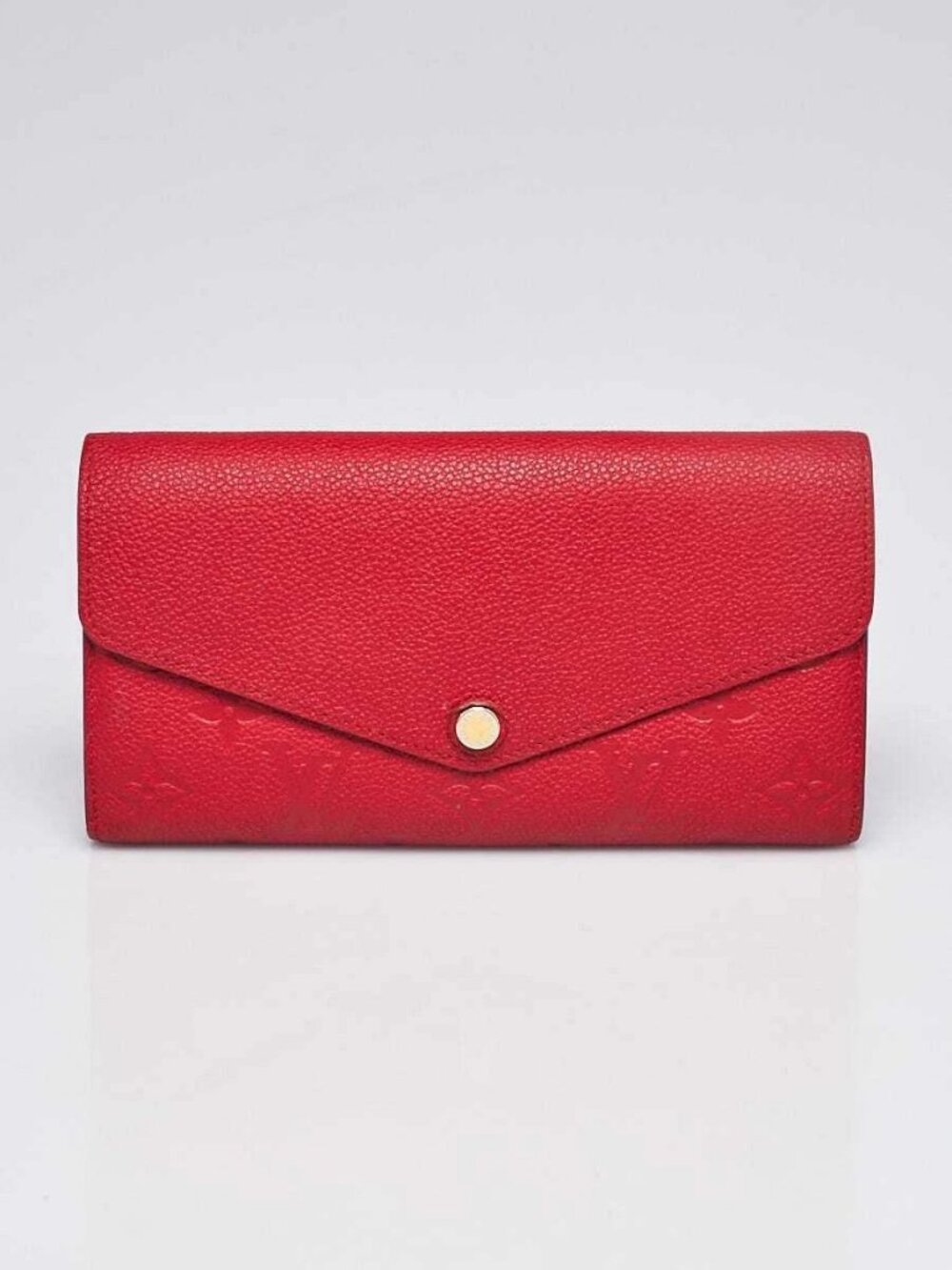 Louis Vuitton Cerise Monogram Empreinte Leather Sarah NM Wallet - Picture 1 of 7